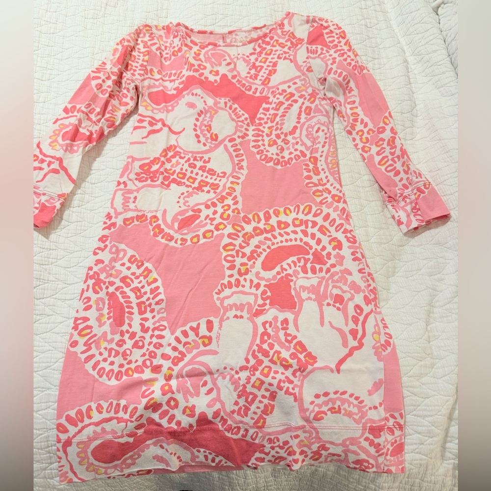 Lilly Pulitzer body con Cotton Dress